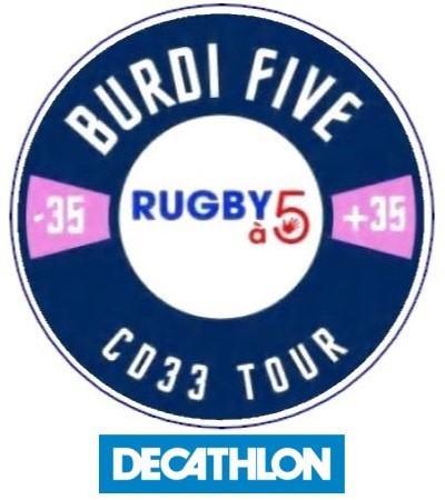 Logo BurdiFive CD33 Tour Decathlon